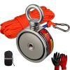 Strong Real N35 150KG/180KG two side vertical Fishing Magnetic Set Durable Rope Metal Hunting Outdoor Funny Gift Adventure