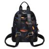 Anti-thief Feather Print Women Backpack Waterproof Travel Casual Schoolbag